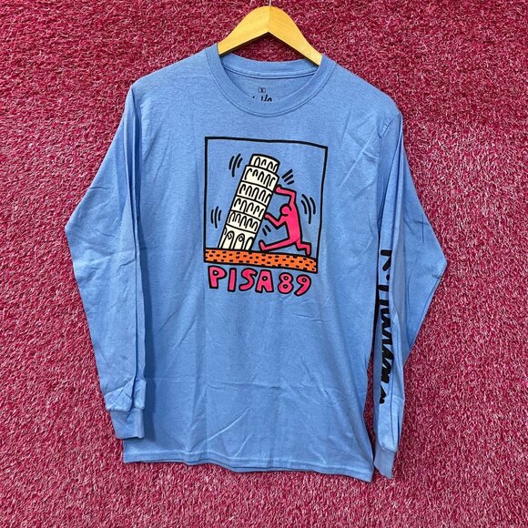 Keith Haring Pisa 89 Long Sleeve T-Shirt Small - Picture 1 of 4